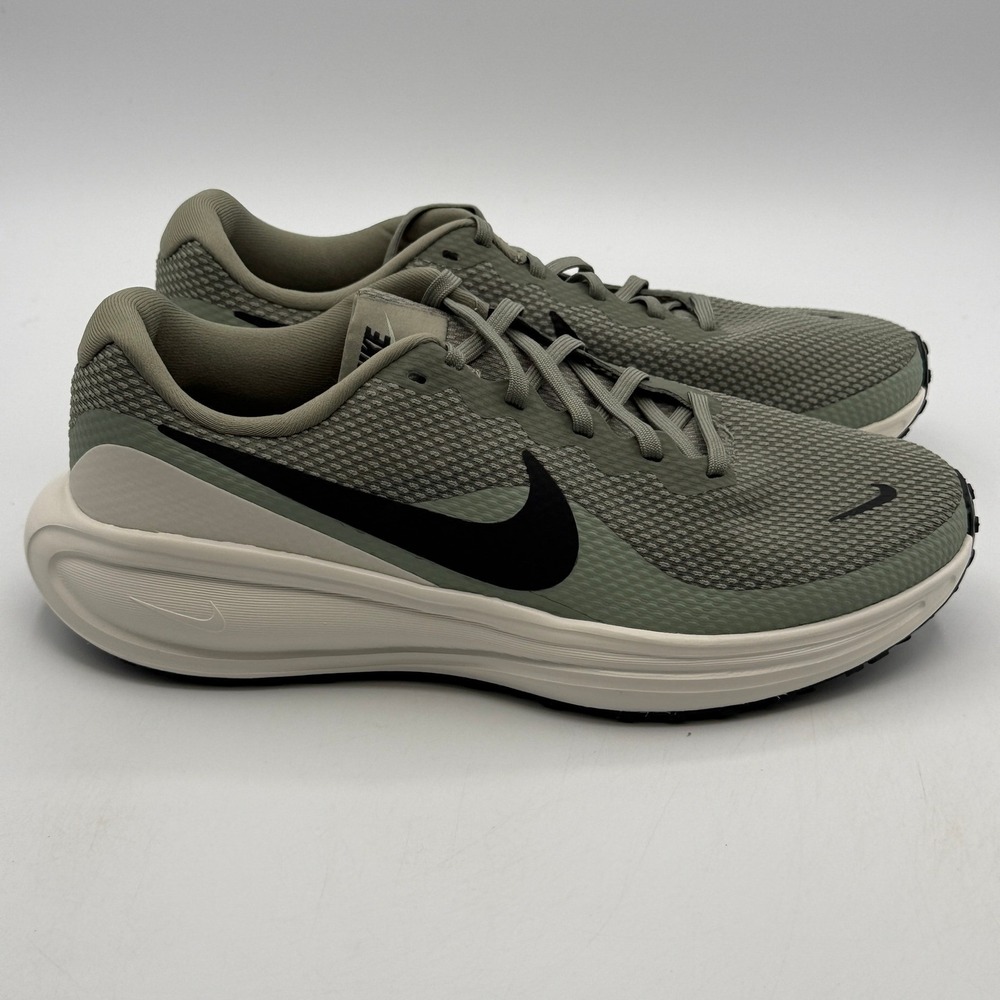 Nike Revolution 8 Shoes Mens Size 8.5 Light Army Black Running HJ9198-300